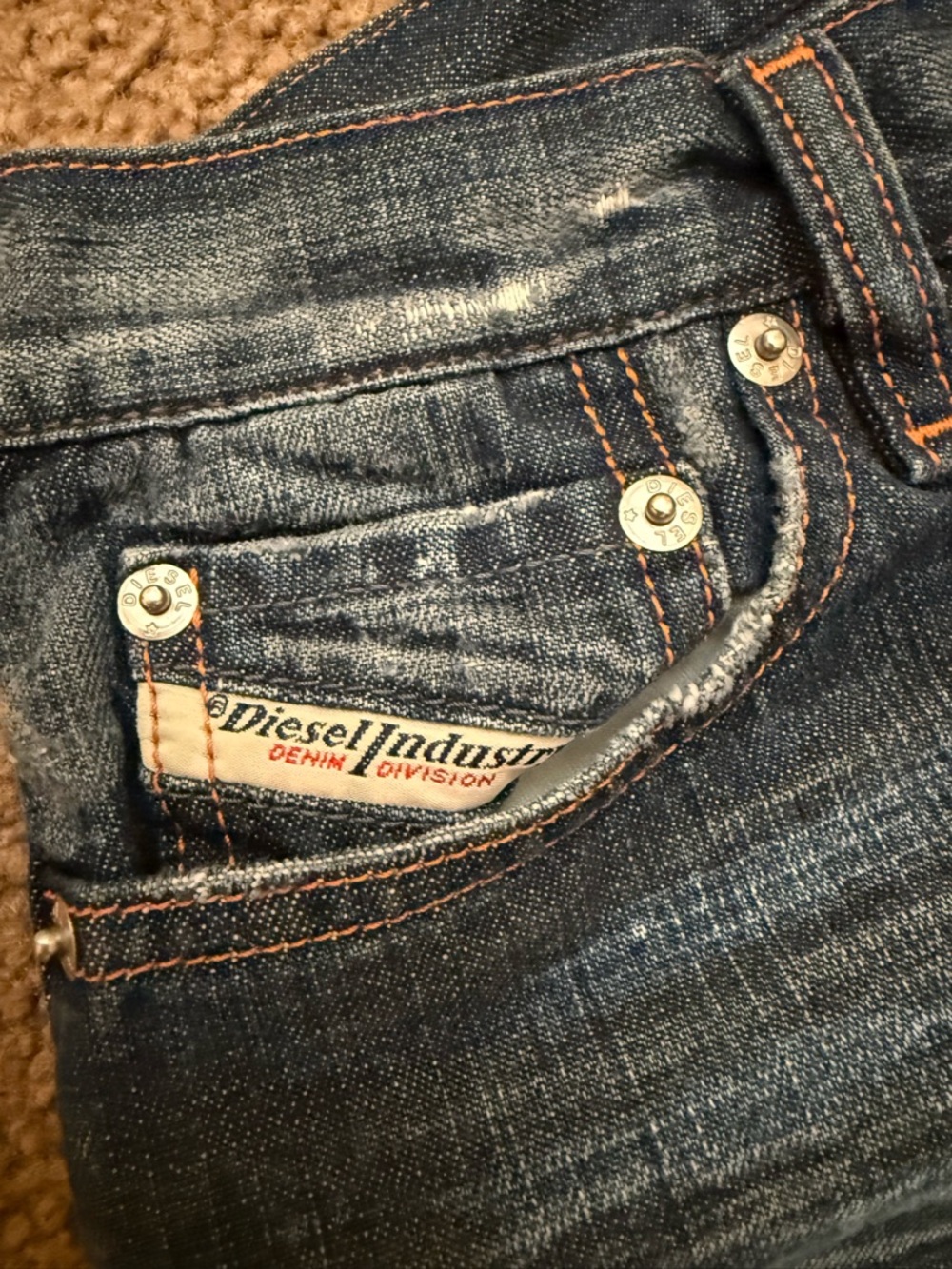 Diesel Women's Blue Flared Denim Jeans - Picture 2 of 6